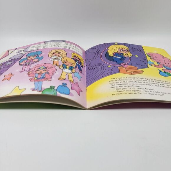 VTG Moon Dreamers The Dream Machine Harriet Marcelle Golden Book Hasbro 1987 - Picture 5 of 7